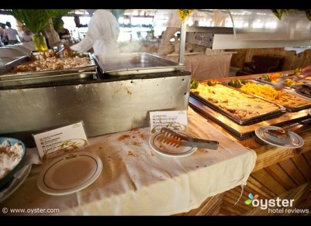 Вкусный шведский стол в Grand Palladium Bavaro (в реальности)