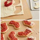 Фото Микро пиццы как закуска и украшение праздничного стола из раздела  /