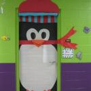 Фото 20 идей креативного оформления дверей на Новый Год и Рождество из раздела /