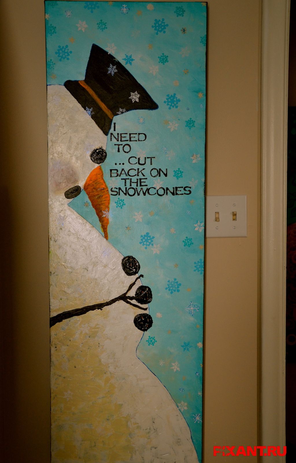 Фото 20 идей креативного оформления дверей на Новый Год и Рождество из раздела /