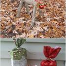 Фото Несколько фото идей, как можно украсить двор своего дома или сад к Новому году из раздела  /