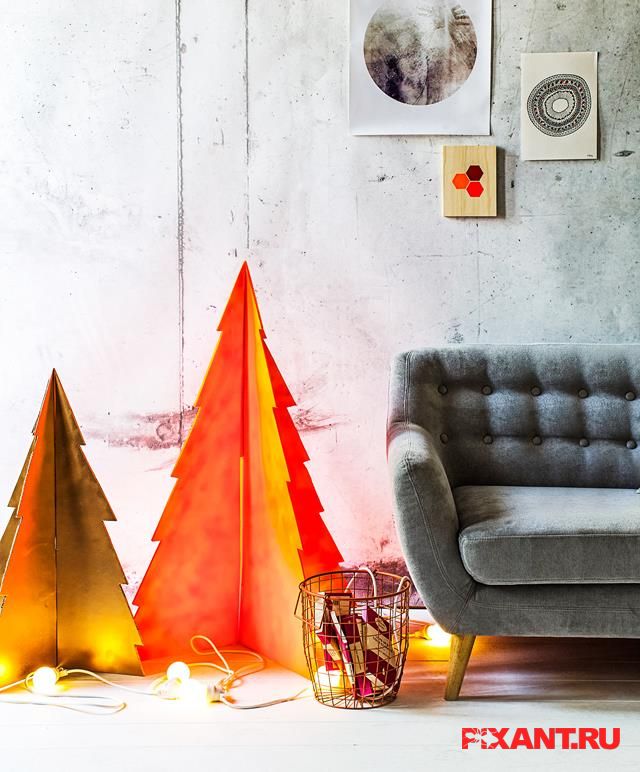 Интересные елки своими руками