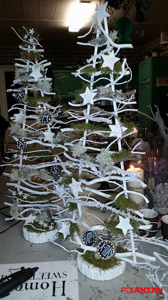 Объемная елка своими руками