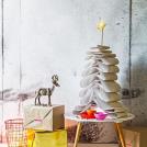 Объемная новогодняя елка из бумаги своими руками