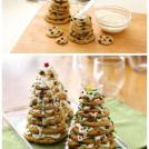 Отличное украшение стола - елка из печенья