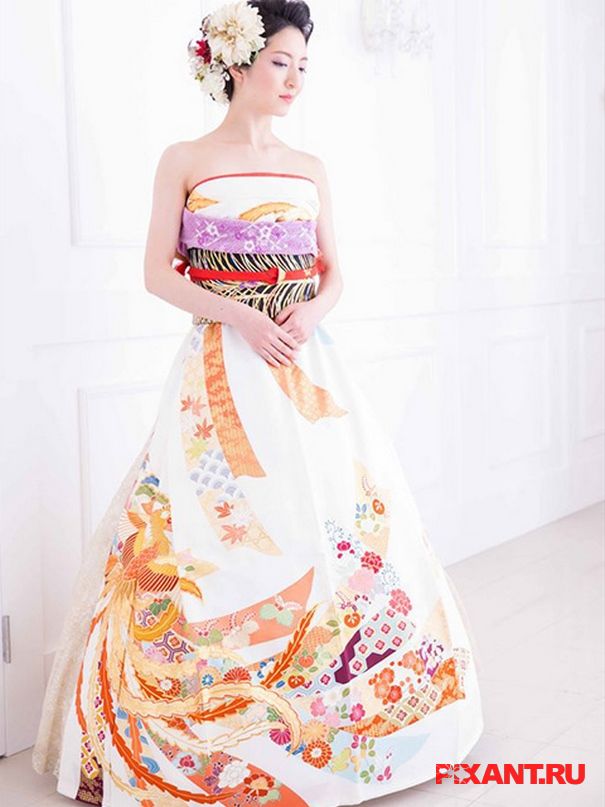 Платье из кимоно, или как японки сохраняют традиции (12 фото)