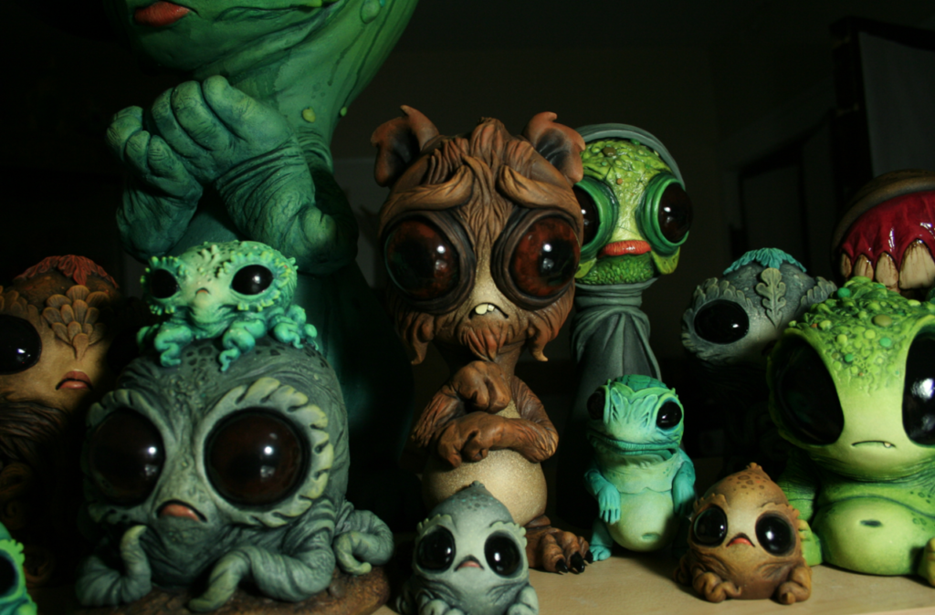 Забавные монстры Криса Риньяка (11 фото)