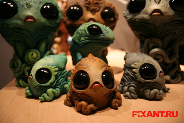 Забавные монстры Криса Риньяка (11 фото)