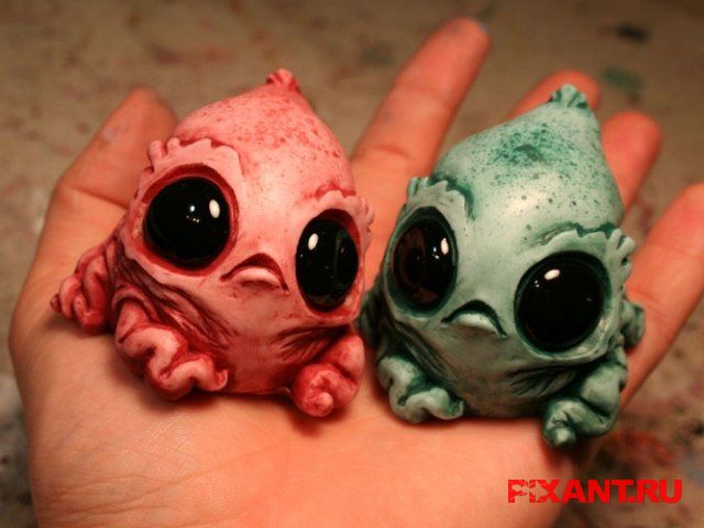 Забавные монстры Криса Риньяка (11 фото)