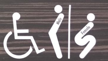 Фото Знаки обозначающие туалет в общественных местах по всему миру из раздела  /