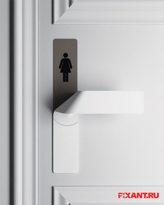 Фото Знаки обозначающие туалет в общественных местах по всему миру из раздела  /