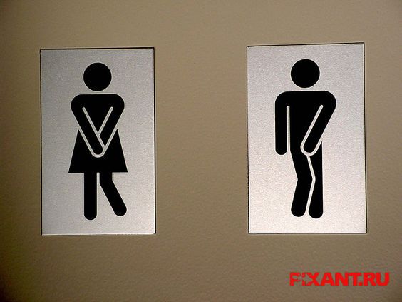 Фото Знаки обозначающие туалет в общественных местах по всему миру из раздела  /