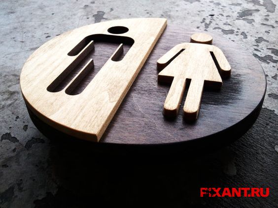 Фото Знаки обозначающие туалет в общественных местах по всему миру из раздела  /