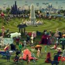 Фото Анимация «Рай» по мотивам картины Иеронима Босха — Сад Земных Наслаждений из раздела Анимация / анимация