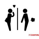 Фото Знаки обозначающие туалет в общественных местах по всему миру из раздела  /