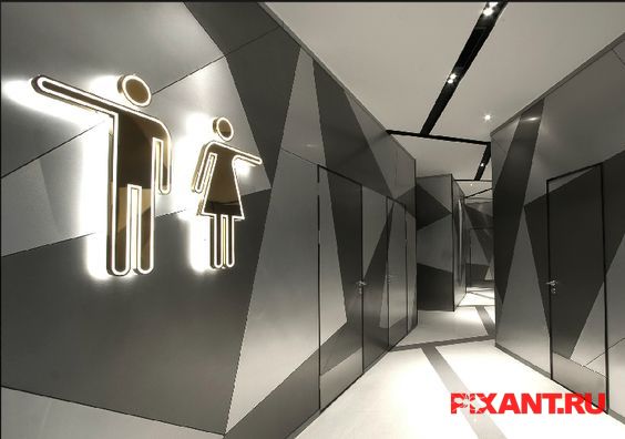 Фото Знаки обозначающие туалет в общественных местах по всему миру из раздела  /