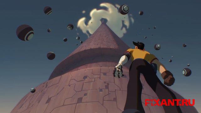 Киберпанк мультфильм от россиян: История - Х