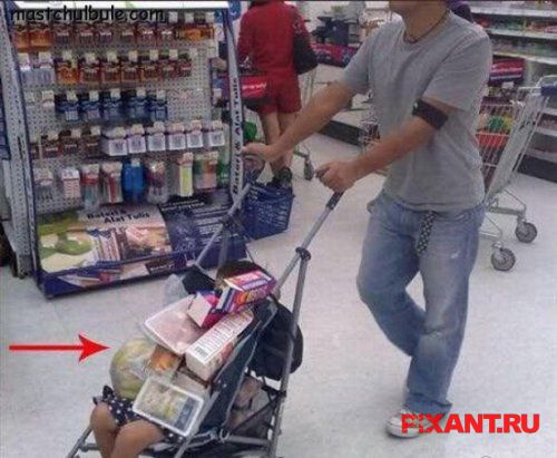 Самое странное поведение людей в супермаркете