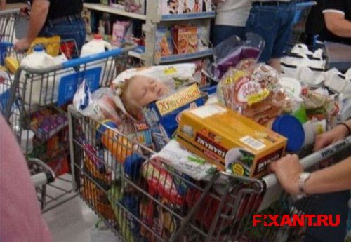 Самое странное поведение людей в супермаркете