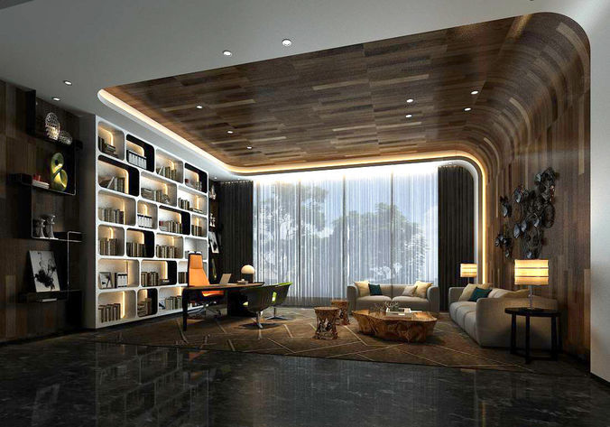 Фото Обустройство кабинета руководителя из раздела Исследование /